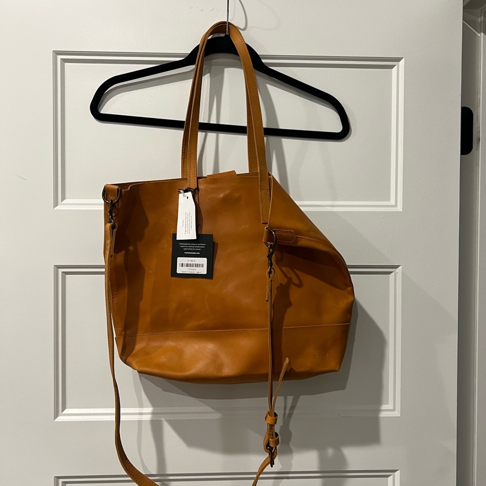 Able Abera crossbody tote, brand new with tags.